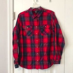 Eddie Bauer women’s flannel button down